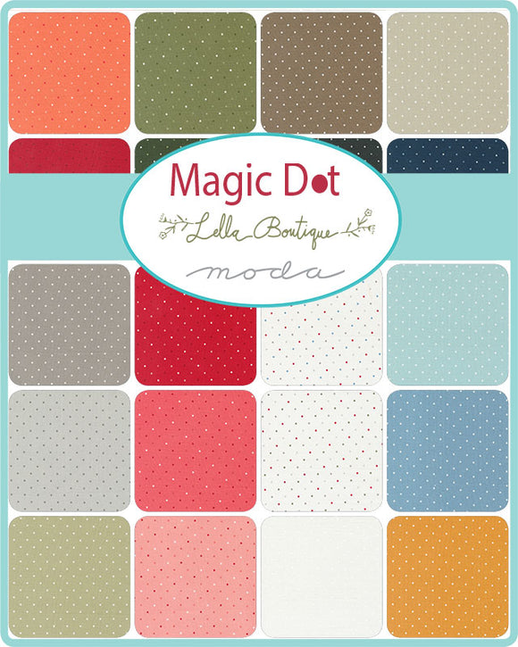 PREORDER  Magic Dots Half Yard Bundle 5230HY by  Lella Boutique- Moda- 20 Prints