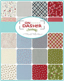 On Dasher Jelly Roll 55660JR by Sweetwater - Moda-
