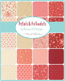 Petals And Polka Dots Jelly Roll 3080JR by Bunny Hill Designs- Moda