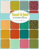 PREORDER Toast & Jam Charm Pack 51290PP by Elizabeth Hartman- Moda