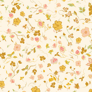 Joie de Clair  Amber BLC11102 from Bloomcore by Art Gallery Fabrics- 1/2 Yard