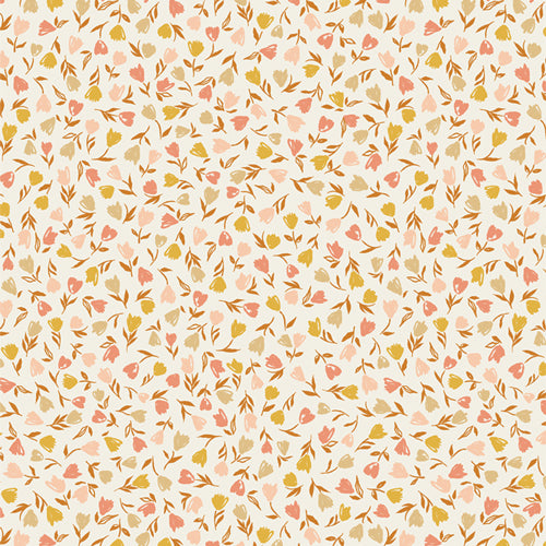 Floral Frenzy Amber BLC11104 from Bloomcore by Art Gallery Fabrics- 1/2 Yard