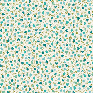 Floral Frenzy Lagoon BLC31104 from Bloomcore by Art Gallery Fabrics- 1/2 Yard