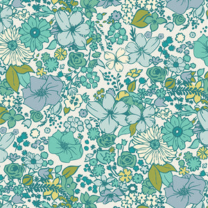 Fashion Scent Lagoon BLC31108 from Bloomcore by Art Gallery Fabrics- 1/2 Yard