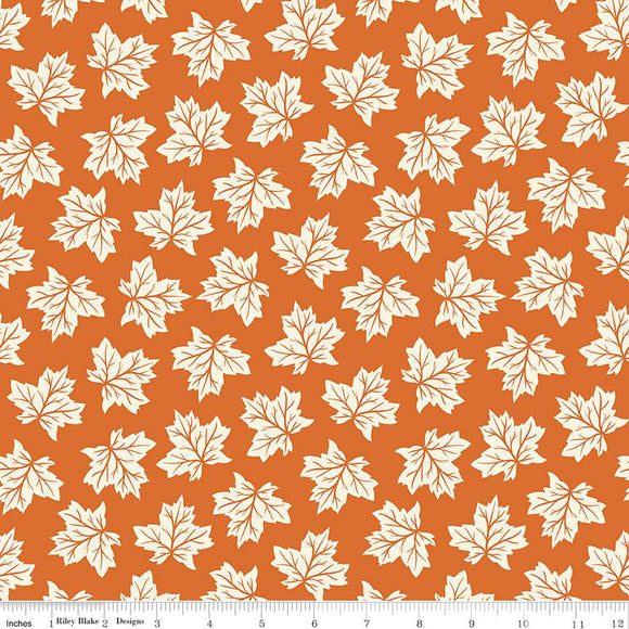 Shades of Autumn Leaves C13472-ORANGE-Riley Blake Designs-