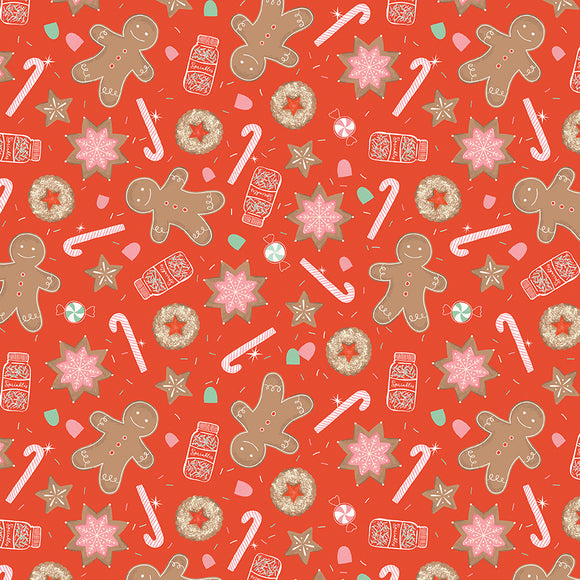 Holiday Cheer  Main C13610-RED by My Mind's Eye- Riley Blake Designs