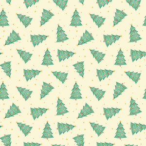 Holiday Cheer  Trees C13612-VANILLA by My Mind's Eye- Riley Blake Designs