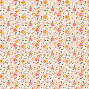 BloomBerry Tiny Roses C14601-BLUSH by Riley Blake Designs- 1/2 Yard