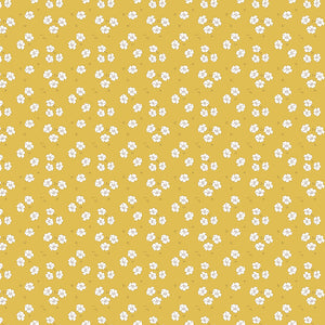 BloomBerry Flower Bed C14604-YELLOW by Riley Blake Designs- 1/2 Yard