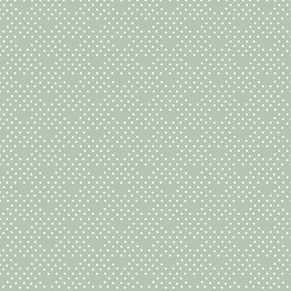 BloomBerry Dots C14606-MINT by Riley Blake Designs- 1/2 Yard