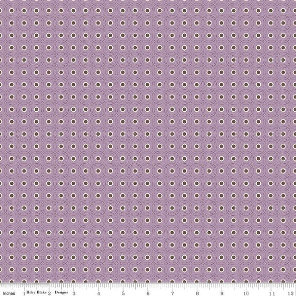 Autumn Sunflowers C14666-TAFFY by Lori Holt for Riley Blake Designs- 1/2 Yard