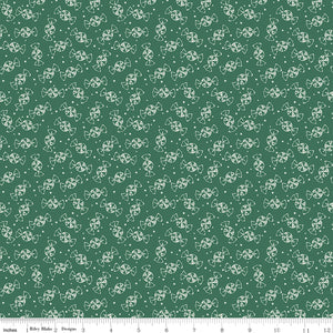 Merry Little Christmas Peppermint C14846-GREEN by My Mind's Eye- Riley Blake Designs- 1/2 Yard