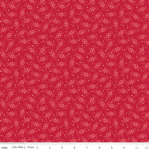 Merry Little Christmas Peppermint C14846-RED by My Mind's Eye- Riley Blake Designs- 1/2 Yard