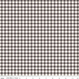 Sunsetridge Plaid C15736-GRANITE by Minki Kim for Riley Blake Designs- 1/2 Yard