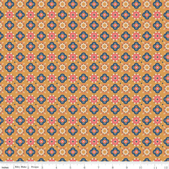 Americana Honor C16092-CIDER by Lori Holt of Bee in My Bonnet -Riley Blake Designs-1/2 Yard