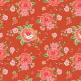 Peach Cobbler Heirloom C17420-CINNAMON by Lily Ashbury- Riley Blake Designs- 1/2 Yard