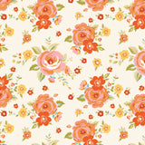 Peach Cobbler Heirloom C17420-CREAM by Lily Ashbury- Riley Blake Designs- 1/2 Yard