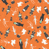 Frank and Friends Main C17470-ORANGE by My Mind's Eye- Riley Blake Designs- 1/2 Yard
