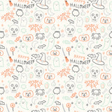 Frank and Friends Icons C17476-CLOUD by My Mind's Eye- Riley Blake Designs- 1/2 Yard