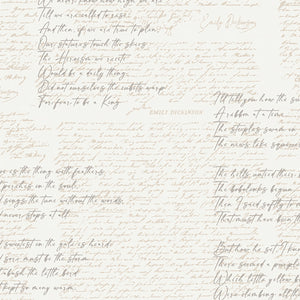 Poetic Manuscript CAP-SV-11609 from Soften the Volume by  Art Gallery Fabrics