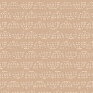 Boho Leaves Pearl DUV60102 from Duval designed by Suzy Quilts for Art Gallery-Half Yard