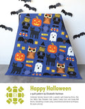 Happy Halloween Quilt Kit by Elizabeth Hartman- 70 X 86"