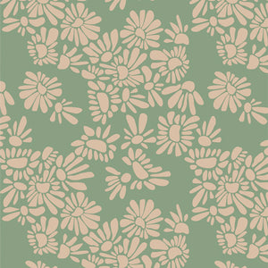 Meadow Matcha EVO60407 from Evolve designed by Suzy Quilts for Art Gallery-Half Yard