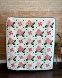 PREORDER Hibiscus Breeze Quilt Kit using Garden Glam by Lella Boutique- Moda- 65" X 70"