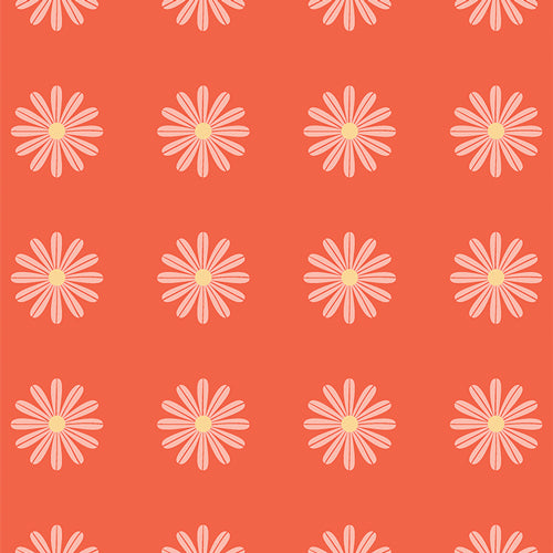 Choose Happy Tangerine from Flower Bloom FBL90706 by  Art Gallery Fabrics