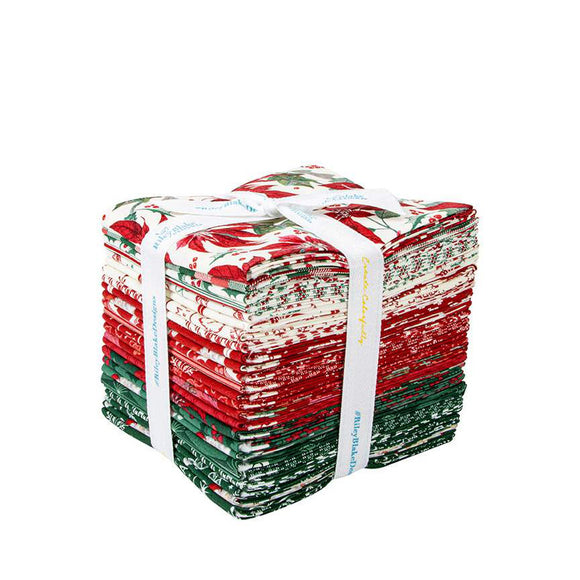 Merry Little Christmas- Fat Quarter Bundle FQ-14840-25 by My Mind's Eye- Riley Blake Designs- 25 Prints