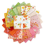 Peach Cobbler Field Study C17424-ORANGE by Lily Ashbury- Riley Blake Designs- 1/2 Yard