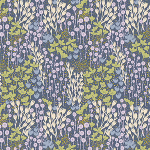 Backyard Field Night FRE322301 from Fresh Linen designed by Katie O'Shea for  Art Gallery Fabrics-1/2 Yard