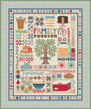 PREORDER Family Reunion Quilt Kit using Family Reunion by Lori Holt-75 1/2  X 90 1/2"