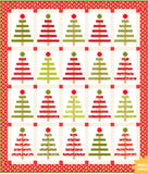 PREORDER Yuletide Spruce Quilt Kit by Fig Tree - Moda- 60" X 70"