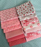 Darling Quilt Kit in Pinks by Camille Roskelley Thimble Blossoms -69x78