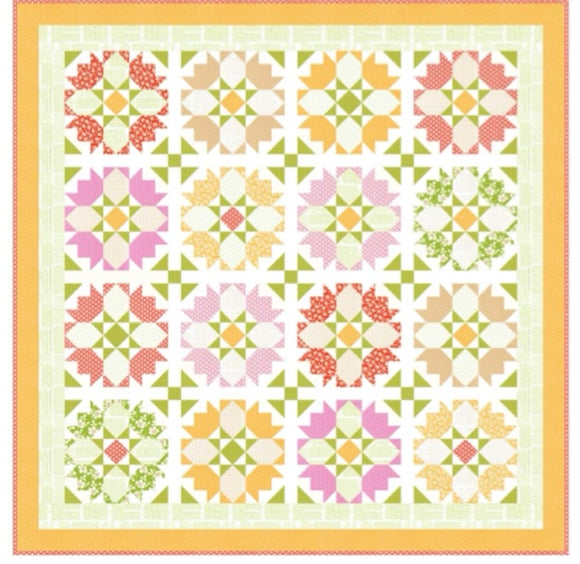PREORDER Garden Rosehips Quilt Kit using Summers End by Fig Tree- Moda -64