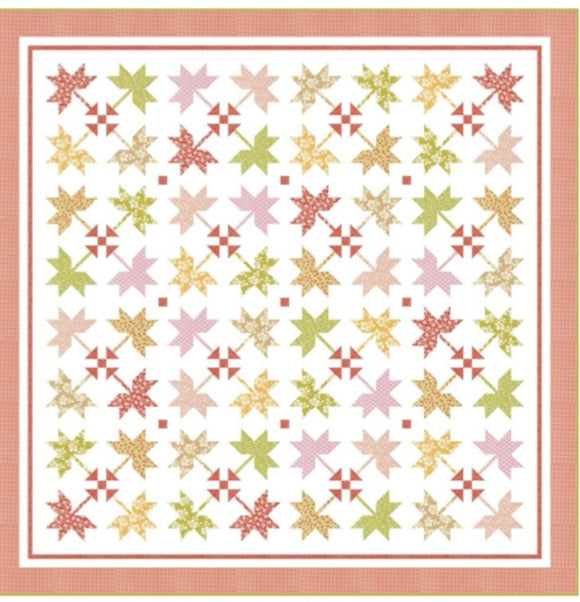 PREORDER Beleaf You Me Quilt Kit using Summers End by Fig Tree- Moda -67