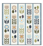 PREORDER Garden Party Quilt Kit using Magic Stripes by Lella Boutique- Moda- 72" X 78"
