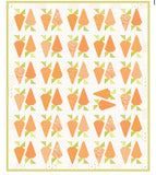 Carrot Sprouts Quilt Kit - Fig Tree and Co fabrics - No pattern