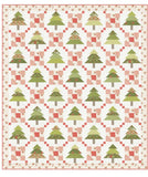 PREORDER Patchwork Moments Quilt Kit using Poinsettia and Pear by Sherri and Chelsi- Moda- 61 1/2" x 69 1/2
