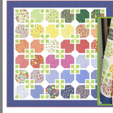 Flower Tiled Quilt Kit using Fruit Salad by Corey Yoder- Moda-63" x 63"