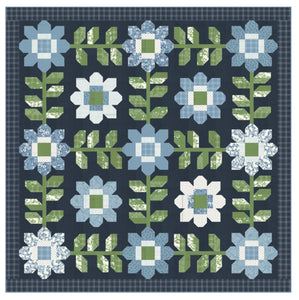 PREORDER Edelweiss Quilt Kit in Nantucket Summer by Camille Roskelley -