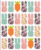 Easter Parade Quilt Kit - Cannon Beach fabrics by Crystal Manning - 61x64
