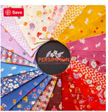 SAMPLE SPREE Persimmon Fat Quarter Bundle RS1118FQ by Rashida Hale  by Ruby Star Society- Moda- 24 Prints