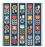 PREORDER Garden Party Quilt Kit using Magic Stripes by Lella Boutique- Moda- 72" X 78"