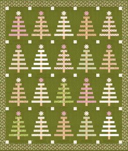 PREORDER Yuletide Spruce Quilt Kit by Fig Tree - Moda- 60" X 70"