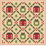 Home For The Holidays Quilt Kit by Stacy Iest Hsu- Moda-80" x 80"