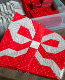 Valentines Darling Quilt Kit - Low Volume Bows - Thimble Blossoms Pattern not included