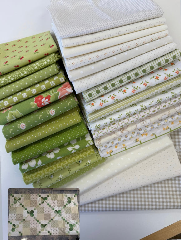 Mystery Shamrocks Quilt Kit -65x65