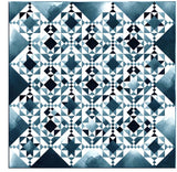 Ombre Pacific Breeze Pattern by V and Co- Moda- 68" X 68"